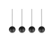 Pendul Trio FLETCHER metal, negru, E14 - 313300432