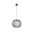 Pendul Trio FILO metal, sticla, negru, alb, E27 - 313900132