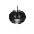 Pendul Trio COLINO metal, lemn, negru, E27 - 315900132