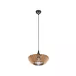 Pendul Trio COLINO metal, lemn, antracit, maro, E27 - 315900142