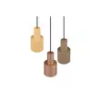 Pendul Trio AGUDO metal, negru, multicolor, E27 - 319430317