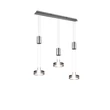 Pendul Trio FRANKLIN metal, nichel, LED, 3000K, 3x9W, 3150lm - 326510307