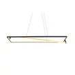 Pendul Trio EDGE metal, negru, LED, 2300K-3000K-4000K, 35W, 4100lm - 326810132