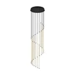 Pendul Trio BAXTER  metal, negru, LED, 70W, 2300-3000-4000K, 8300Lm - 330632032