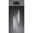 Pendul Trio BAXTER  metal, negru, LED, 70W, 2300-3000-4000K, 8300Lm - 330632032