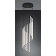Pendul Trio BAXTER  metal, negru, LED, 70W, 2300-3000-4000K, 8300Lm - 330632032
