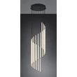 Pendul Trio BAXTER  metal, negru, LED, 70W, 2300-3000-4000K, 8300Lm - 330632032