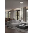 Pendul Trio BAXTER  metal, gri, LED, 70W, 2300-3000-4000K, 8300Lm - 330632076
