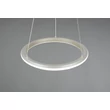 Pendul Trio AMADOR metal, nichel, alb, LED, 34W, 2300-3000-4000K, 4000Lm - 331010107