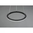 Pendul Trio AMADOR metal, negru, alb, LED, 34W, 2300-3000-4000K, 4000Lm - 331010132