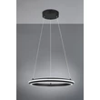 Pendul Trio AMADOR metal, negru, alb, LED, 34W, 2300-3000-4000K, 4000Lm - 331010132