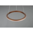 Pendul Trio AMADOR metal, maro, alb, LED, 34W, 2300-3000-4000K, 4000Lm - 331010165