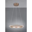 Pendul Trio AMADOR metal, maro, alb, LED, 34W, 2300-3000-4000K, 4000Lm - 331010165