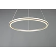 Pendul Trio AMADOR metal, nichel, alb, LED, 48W, 2300-3000-4000K, 5800Lm - 331019107