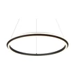 Pendul Trio AMADOR metal, negru, alb, LED, 48W, 2300-3000-4000K, 5800Lm - 331019132