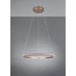 Pendul Trio AMADOR metal, maro, alb, LED, 48W, 2300-3000-4000K, 5800Lm - 331019165