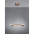Pendul Trio AMADOR metal, maro, alb, LED, 48W, 2300-3000-4000K, 5800Lm - 331019165