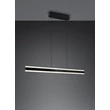 Pendul Trio ARCOLA metal, acril, negru, alb, LED, 35W, 2300-3000-4000K, 4100Lm - 331210132
