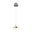 Pendul Trio DIOS metal, acril, nichel , alb, LED, 8W, 2300-3000-4000K, 800Lm - 331410107