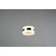 Pendul Trio DIOS metal, acril, nichel , alb, LED, 8W, 2300-3000-4000K, 800Lm - 331410107