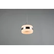 Pendul Trio DIOS metal, acril, nichel , alb, LED, 8W, 2300-3000-4000K, 800Lm - 331410107