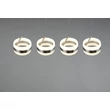 Pendul Trio DIOS metal, acril, nichel , alb, LED, 32W, 2300-3000-4000K, 3200Lm - 331410407