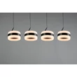 Pendul Trio DIOS metal, acril, negru , alb, LED, 32W, 2300-3000-4000K, 3200Lm - 331410432