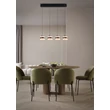 Pendul Trio DIOS metal, acril, negru , alb, LED, 32W, 2300-3000-4000K, 3200Lm - 331410432