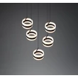 Pendul Trio DIOS metal, acril, negru , alb, LED, 40W, 2300-3000-4000K, 4000Lm - 331430532