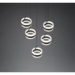 Pendul Trio DIOS metal, acril, negru , alb, LED, 40W, 2300-3000-4000K, 4000Lm - 331430532