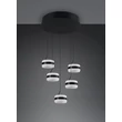 Pendul Trio DIOS metal, acril, negru , alb, LED, 40W, 2300-3000-4000K, 4000Lm - 331430532