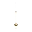 Pendul Trio MELITA metal, acril, alama, alb, LED, 6W, 2300-3000-4000K, 600Lm - 331510108