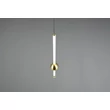Pendul Trio MELITA metal, acril, alama, alb, LED, 6W, 2300-3000-4000K, 600Lm - 331510108