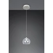 Pendul Trio FLYNT metal, sticla, alb, transparent, LED, 11W, 2300-3000-4000K, 1150Lm - 331610106