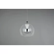 Pendul Trio FLYNT metal, sticla, alb, transparent, LED, 11W, 2300-3000-4000K, 1150Lm - 331610106