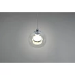 Pendul Trio FLYNT metal, sticla, alb, transparent, LED, 11W, 2300-3000-4000K, 1150Lm - 331610106