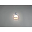 Pendul Trio FLYNT metal, sticla, alb, transparent, LED, 11W, 2300-3000-4000K, 1150Lm - 331610106