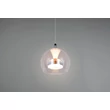 Pendul Trio FLYNT metal, sticla, alb, transparent, LED, 11W, 2300-3000-4000K, 1150Lm - 331610106