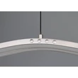 Pendul Trio SPIDER metal, acril, nichel, alb, LED, 46W, 2700-6500K, 5350Lm - 332810307