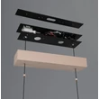Pendul Trio DONEGAL metal, bej, LED, 40W, 2700-6500K, 4650Lm - 333310243