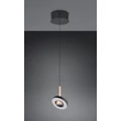 Pendul Trio GUANO metal, acril, maro, negru, alb, LED, 8W, 2300-3000-4000K, 850Lm - 334410165