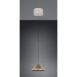 Pendul Trio LAGUNA metal, maro, LED, 5W, 2300-3000-4000K, 500Lm - 336210165