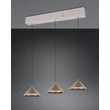 Pendul Trio LAGUNA metal, maro, LED, 15W, 2300-3000-4000K, 1500Lm - 336210365