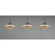 Pendul Trio LAGUNA metal, maro, LED, 15W, 2300-3000-4000K, 1500Lm - 336210365