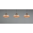Pendul Trio LAGUNA metal, maro, LED, 15W, 2300-3000-4000K, 1500Lm - 336210365