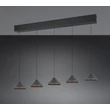 Pendul Trio LAGUNA metal, negru, LED, 25W, 2300-3000-4000K, 2500Lm - 336210532
