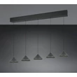 Pendul Trio LAGUNA metal, negru, LED, 25W, 2300-3000-4000K, 2500Lm - 336210532