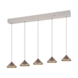 Pendul Trio LAGUNA metal, maro, LED, 25W, 2300-3000-4000K, 2500Lm - 336210565