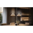 Pendul Trio LAGUNA metal, maro, LED, 14W, 2300-3000-4000K, 1200Lm - 336219165