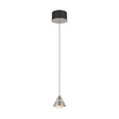 Pendul Trio ROMEO metal, nichel, LED, 7W, 2300-3000-4000K, 700Lm - 337010107